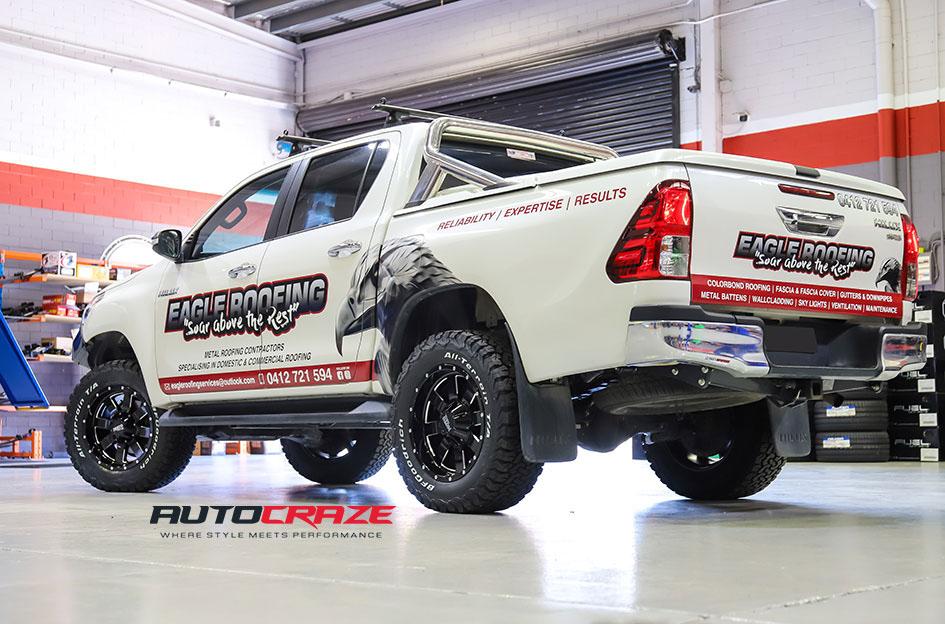 TOYOTA HILUX N80 4WD MO962 GLOSS BLACK